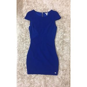 Royal Blue Fitted Guess Dress